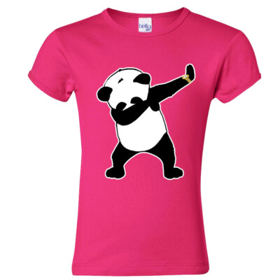 Dabbing Panda Life Youth Girl T shirt Cute Funny Panda dance just dab Party bear