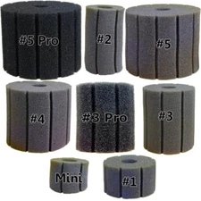 ATI Hydro Sponge Filter Replacement Sponges Mini, 1, 2, 3, 4 ,5