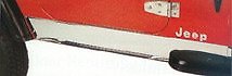Protections de bas de caisse latérales acier inox TJ