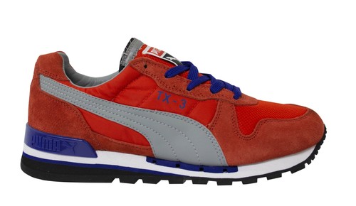 Puma TX-3 Low Top de cuero Textil Con Cordones Zapatillas para hombre  Correr 341044 57 | eBay