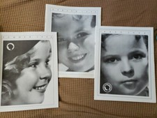 LOT OF 3 SHIRLEY TEMPLE COLLECTORS NEWS BOOKLETS, 1990. SPRING, SUMMER, FALL