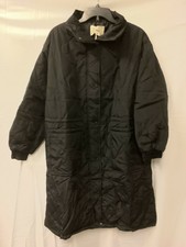 Stradivarius Puffer Jacket Womens Size Xl Black