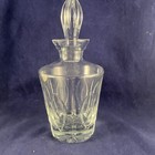 Block Crystal Decanter Krosno Poland Hand Polished Cut Mouth Blown Poland — photo 2