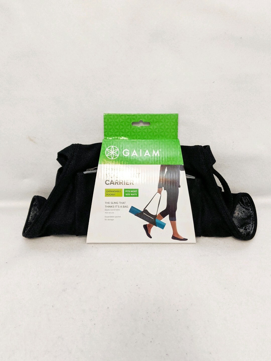 gaiam on the go yoga mat carrier