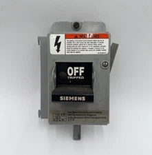 Siemens 25-135-017-529 Gray MCC Breaker Handle Switch Mechanism Model 95