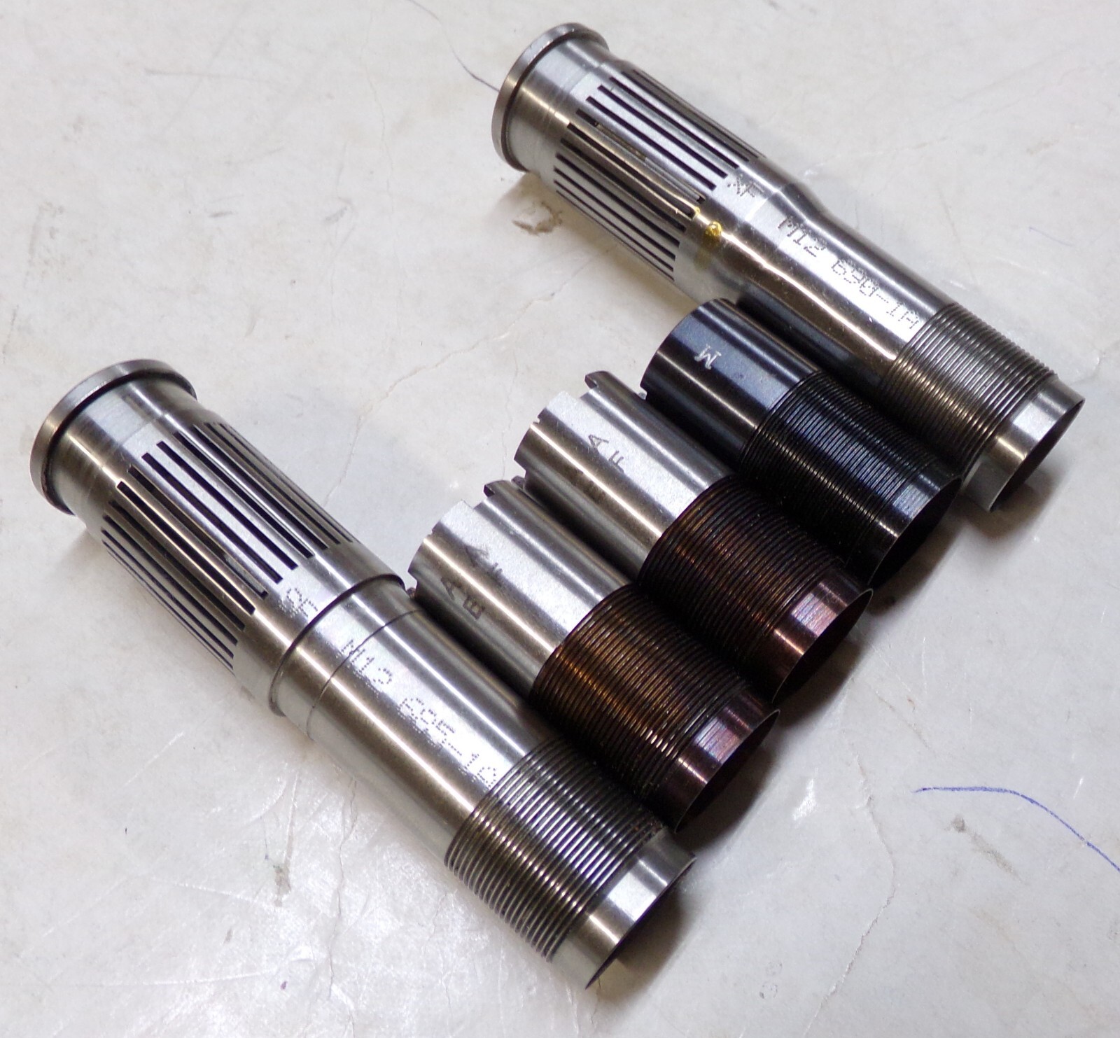 5 Choke Tubes, Unsure of Thread Pattern and what they fit     #2766