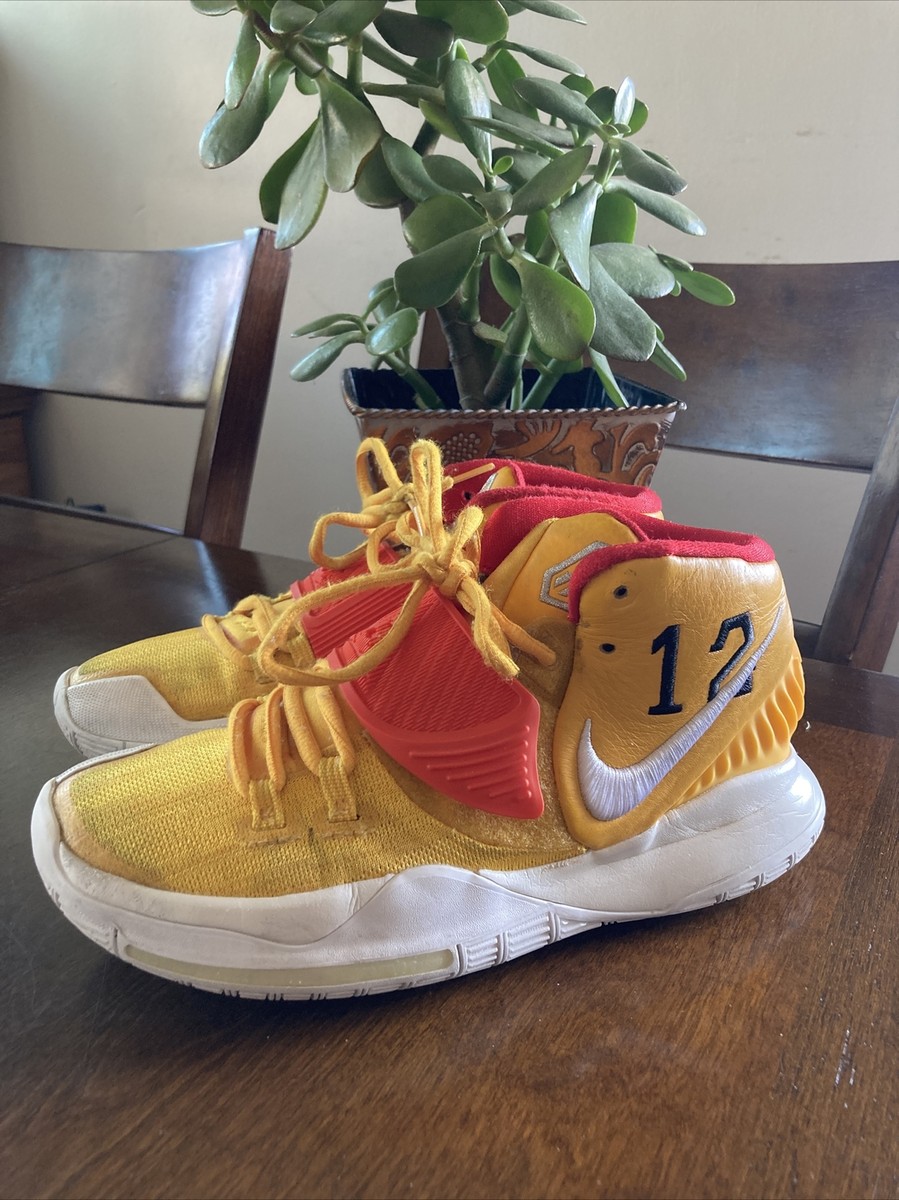 Nike by You ID Kyrie University Gold Red White CT1019-991 Size