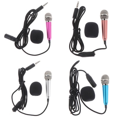 Mini 3,5 mm Stereo Mic Audio Mikrofon für das Handy Zubehör