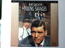 THE YOUNG SAVAGES - Burt Lancaster - LASERDISC - Brand New Factory Sealed 