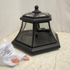 Livex Lighting 7052 Monterey/Georgetown 2 Light Flush Mount - Black