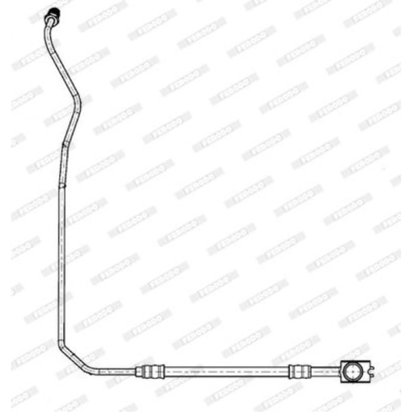 Ferodo Bremsschlauch FüR VW Passat Variant 3B6 1.9 TDI 2.0 1.6 3B5 1.8 3B2 3B3-image