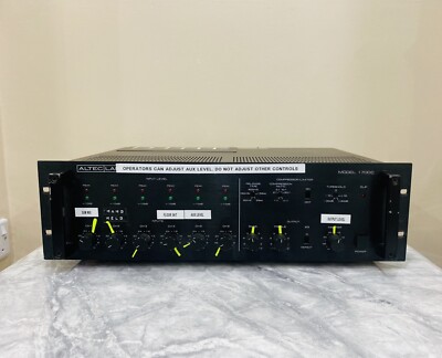 Altec Lansing 1700C 6-Channel 3U Mixer Preamplifier Compressor