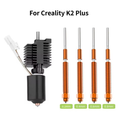 3D Drucker Teile für Creality K2 Plus Hotend Extruder Kopf Düse Kit Set Zubehör