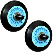 2-Pack Dryer Drum Support Roller Kit for Samsung DV36 DV40-50 DV200 DV300 Series