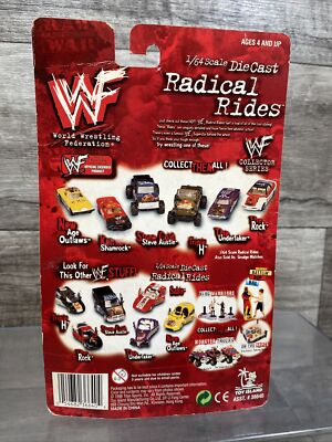 WWF Radical Rides Stone Cold Steve Austin 1/64 DieCast Truck, New