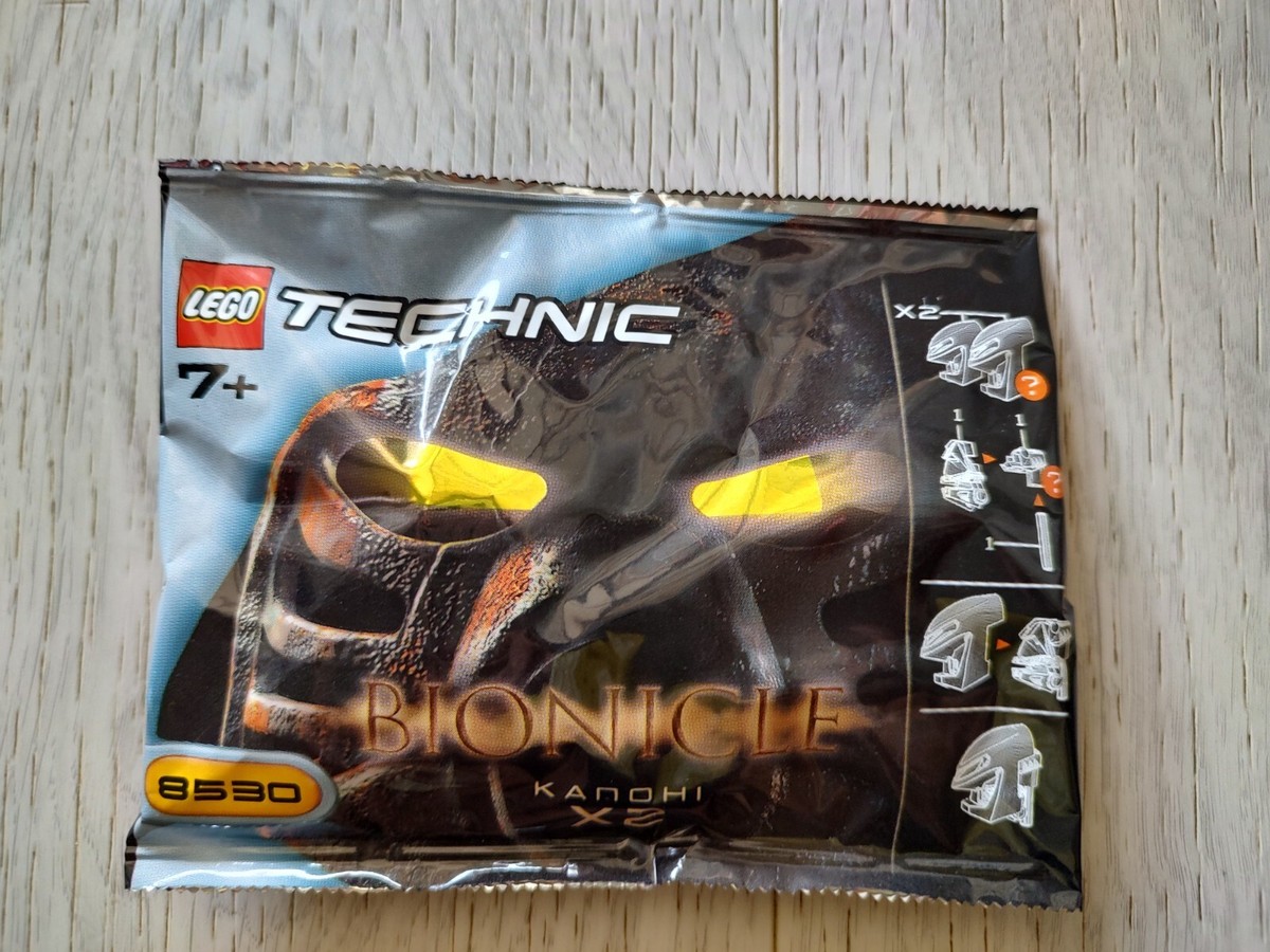 8530 LEGO Bionicle Kanohi Masks polybag Yellow - NEW/SEALED | eBay