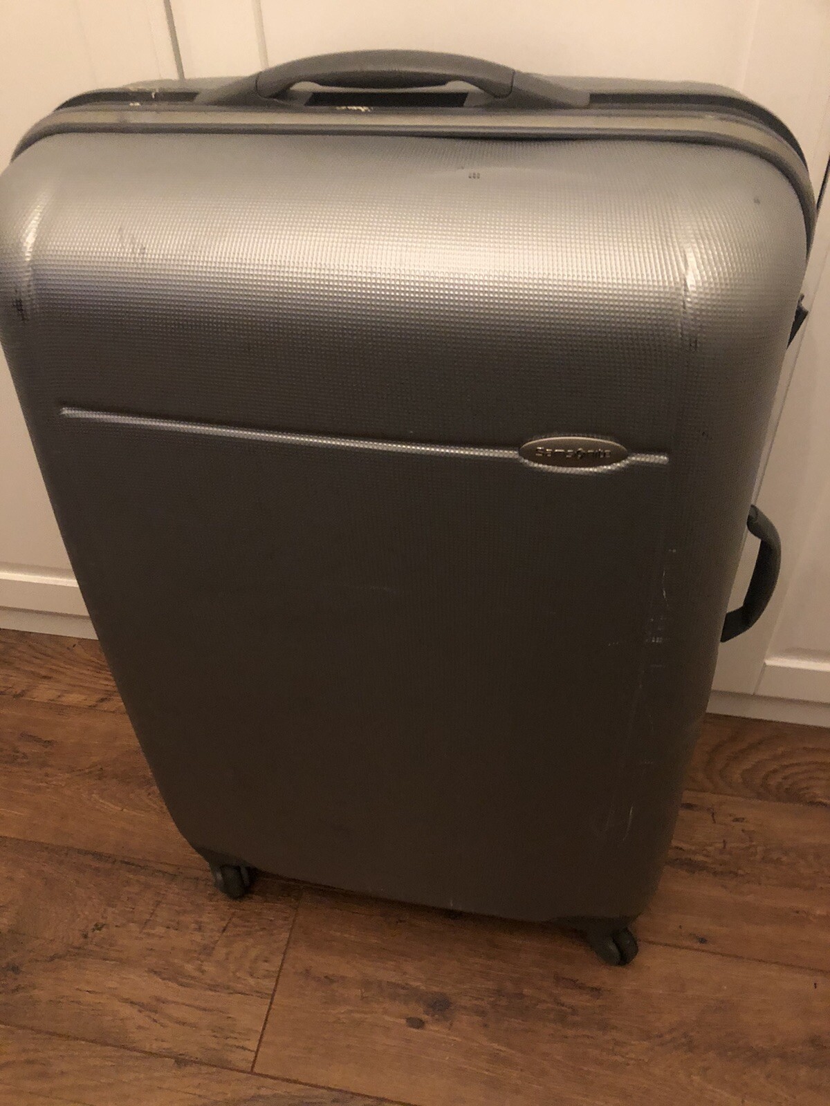 Samsonite large hard shell suitcase used eBay