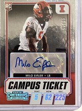 2021 CONTENDERS COLLEGE TICKET MILO EIFLER AUTO  ILLINOIS JETS #/99 football