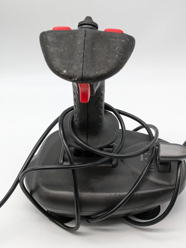 Saitek AceMaster 18 Joystick ThrustMaster Flight Control für PC / MS-DOS - Bild 4 von 4