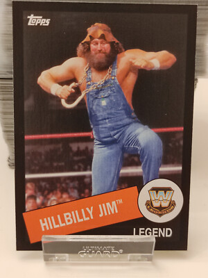 Hillbilly Jim Black Border Topps WWE Heritage 2015