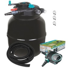 Pressurised Koi Pond Filter UV Steriliser Kits - All in One - Ponds up to 50000L