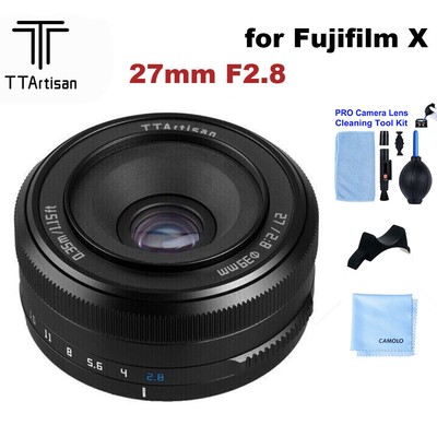 TTArtisan 27mm F2.8 APS-C Auto Focus Black Lens for Fujifilm X Mount Camera