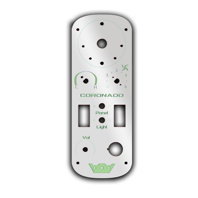 Coronado Sleeper AC Control Panel Exact Replacement White Led Lights Color  