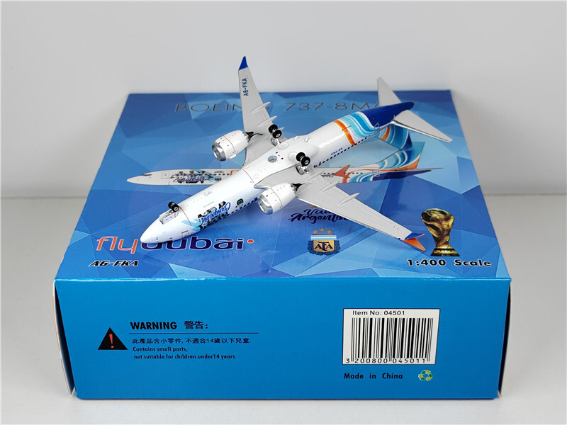 1:400 Phoenix flydubai BOEING B737MAX8 Airplane Diecast Aircraft