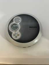 Philips AX2411/17 Portable CD Player Walkman 45 Second ESP - Works 