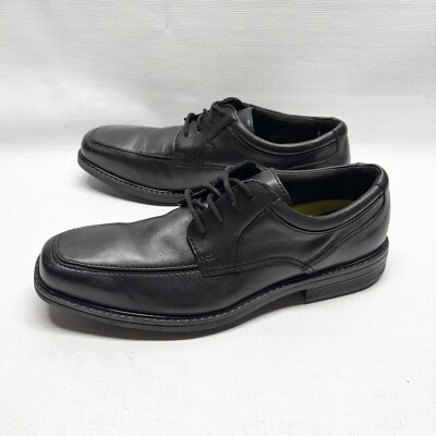 Bostonian Ipswich Apron Oxford Black Leather Shoes Men's 9 W | eBay