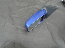 Nissan X-Trail Wing Mirror Passenger Side NS 2005 power fold blue