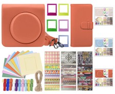 Deluxe Stylish Fun Accessory Kit for Fujifilm Instax Square SQ1 Camera All Color