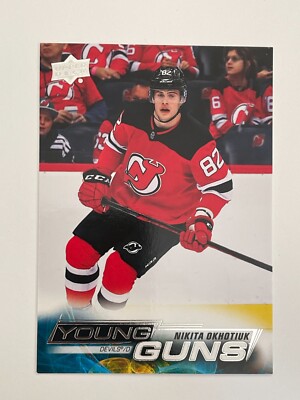 2022-23 Upper Deck Series 2 Nikita Okhotiuk Young Guns Rookie #464