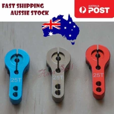 1pcs GREY 25T M3 Aluminium RC Servo Arm Horn CNC for Savox Power