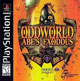 Sony PlayStation 1 PS1 Oddworld: Abe's Exoddus 1998 - Compete 