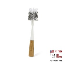 Bamboo Full Circle Upstanding Bottle - Long Handle - Brush