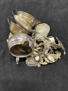 Sterling Silver Scrap Lot 575 grams