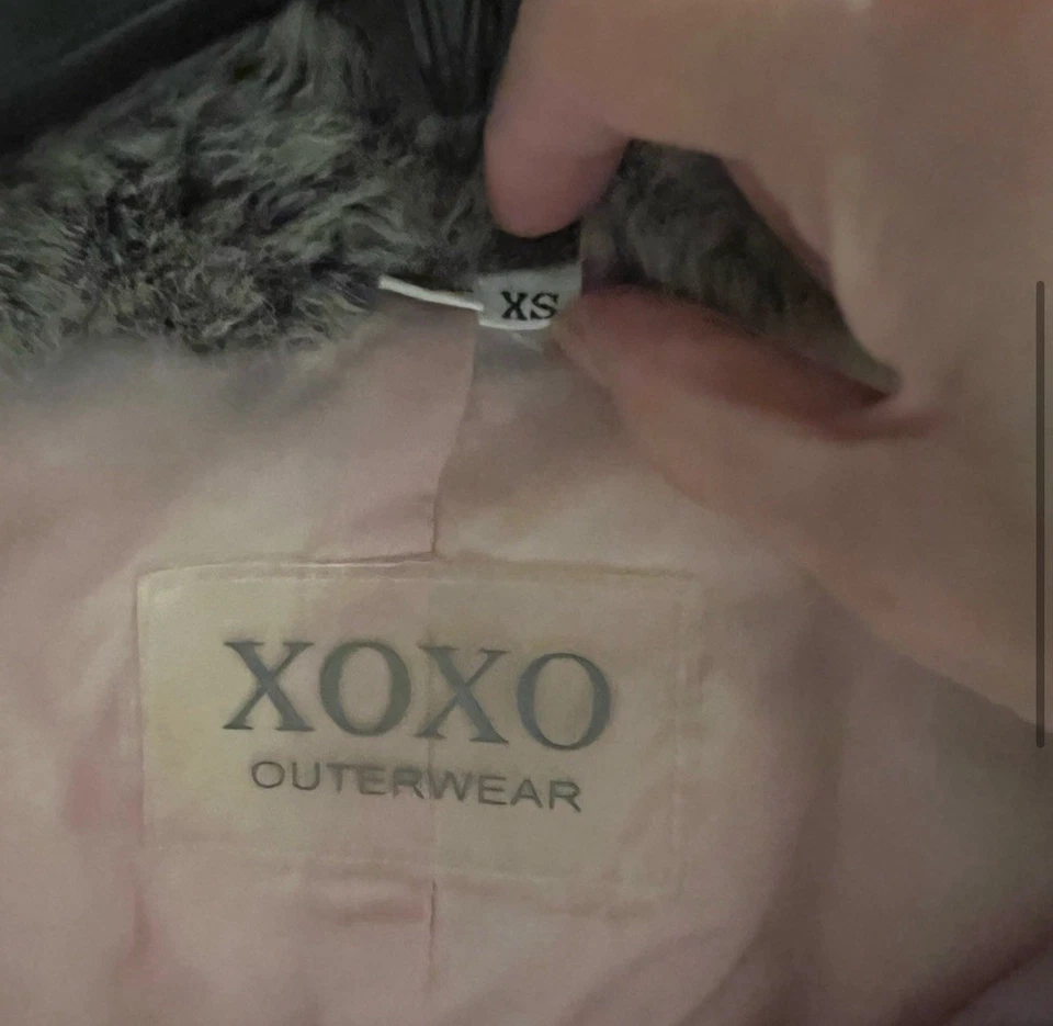 $495 XOXO Abrigo Esquí Pompón Rosa Rubor Edición Limitada Especial Mujer Talla XS Foto 3 de 4