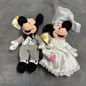 Mickey and Minnie Wedding Plush | eBay