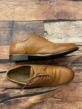 Nunn Bush Dual Comfort Memory Foam Wingtip Brogue Oxford Shoes Leather 8.5M