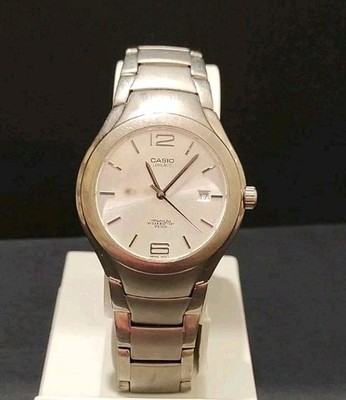 Casio lin-169 titanium Quartz men's Watch | eBay