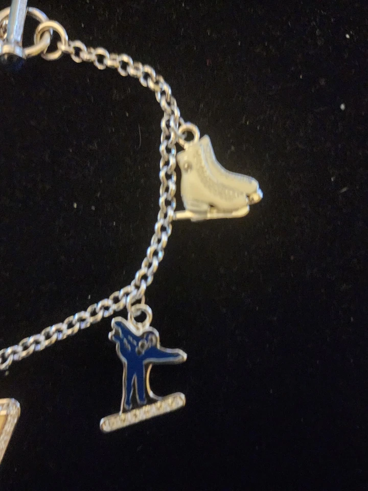 Olympic Figure Skating Assorted Charm Bracelet - Image 2 of 4