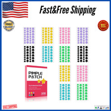 Pimple Patches With 6 Colors 2 Sizes Stickers for Blemish Protection Tools Kit..