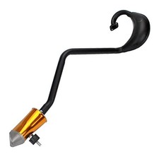 Exhaust Pipe Muffler For Mini Dirt Bike 2-Stroke 47 49 50cc Motorcycle Off