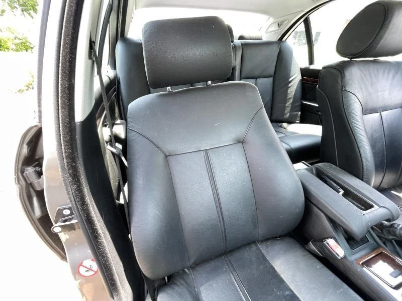 BMW 540i 1999-2003 asiento delantero derecho cuero eléctrico negro TC:PN6SW 100K 55415 Foto 4 de 4