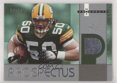 2006 Fleer Hot Prospects Prospectus /299 AJ Hawk #PR-AH Rookie RC 0q3