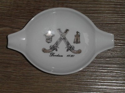 Aschenbecher Dunham 1820 15 x 9,5 x 2 cm 70ger