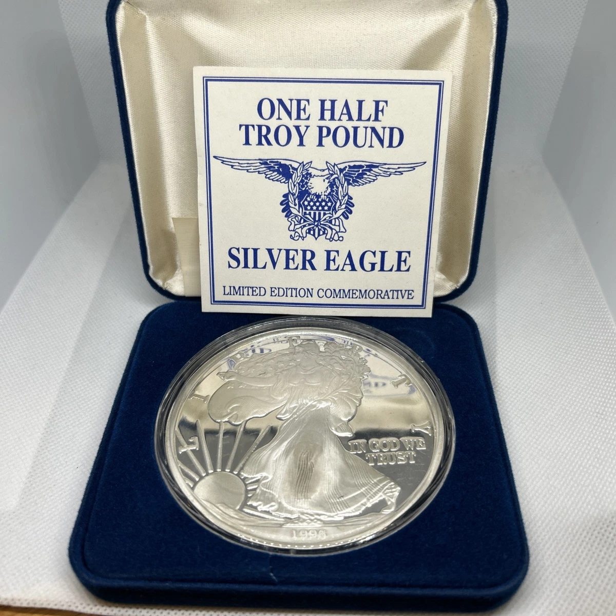 Half Pound Silver In Silver Bullion Bars & Rounds for sale | eBay