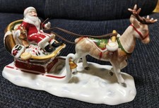 Villeroy & Boch Nostalgic Market slitta con cervo Natale inverno 