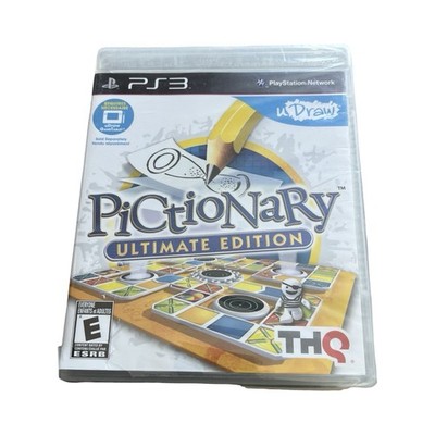 NEW uDraw Pictionary Ultimate Edition Sony PlayStation 3 PS3 Brand New (READ)